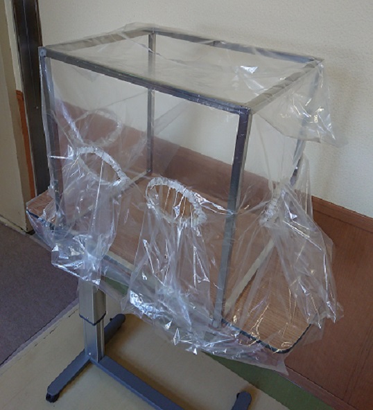 ボックス エアロゾル 飛沫対策用 高透明エアロゾルボックス